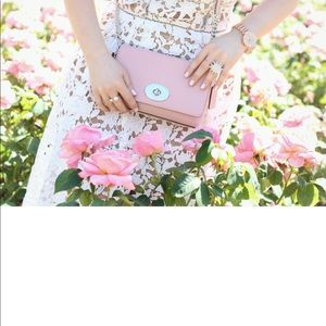 Pink coach crossbody bag